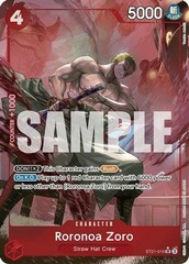 Roronoa Zoro (Parallel) - ST21-015 - SR - Foil (Printing May Vary)